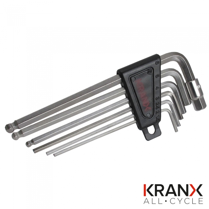 Allen Key Locking Skewer Set in Black- KranX
